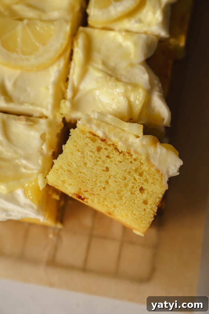 Lemon Sheet Cake