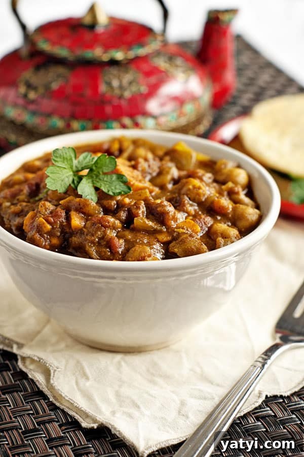 Sweet Potato and Chickpea Curry | heatherlikesfood.com
