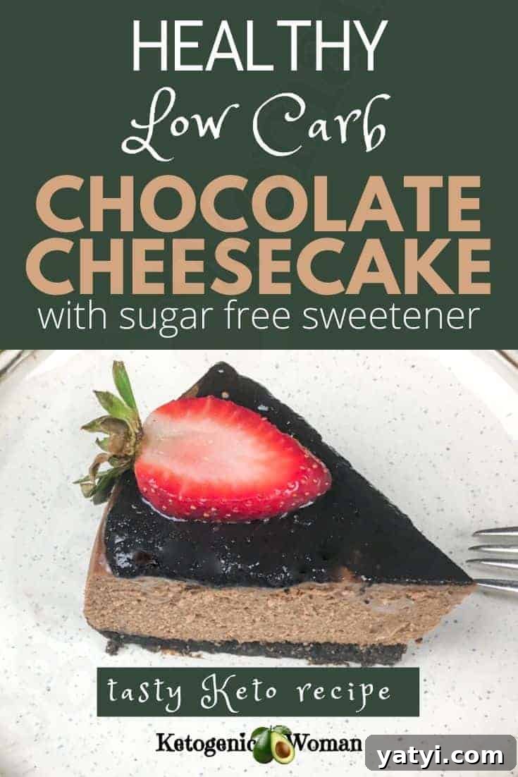 Keto Instant Pot Chocolate Cheesecake Recipe (1)