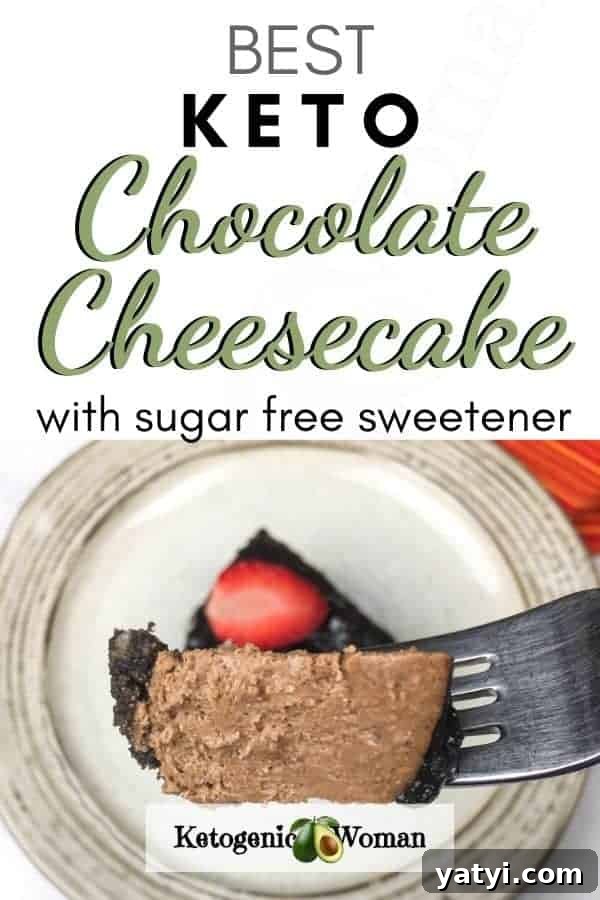 Keto Instant Pot Chocolate Cheesecake Recipe (2)