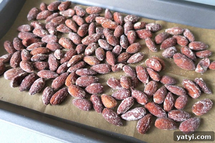 Italian Style Salted and Roasted Almonds — Authentic Recipe 3 Italian Salted & Roasted Almonds