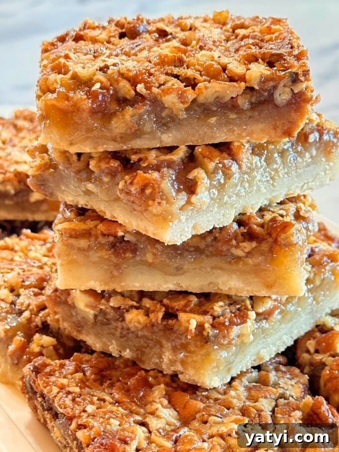 Irresistible Pecan Pie Bars Recipe for Fall Desserts 3 Pecan Pie Bars.