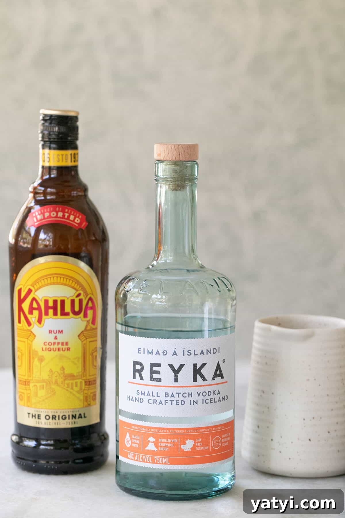 Creamy Whipped White Russian Cocktail Recipe 3 white Russian ingredients
