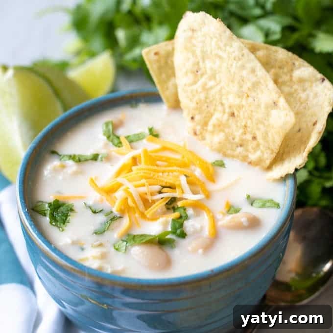 Recipes for Chili Bowl of creamy white chicken chili