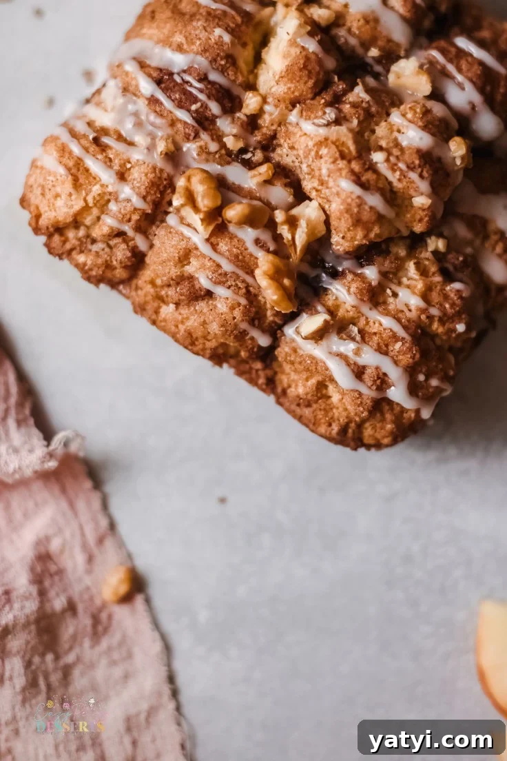 Pull-Apart Apple Cinnamon Bread Recipe for Fall Baking 2 Apple cinnamon pull apart bread