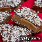Dark Chocolate Almond Toffee: Crunchy Homemade Recipe 11 toffee with dark chocolate and almonds