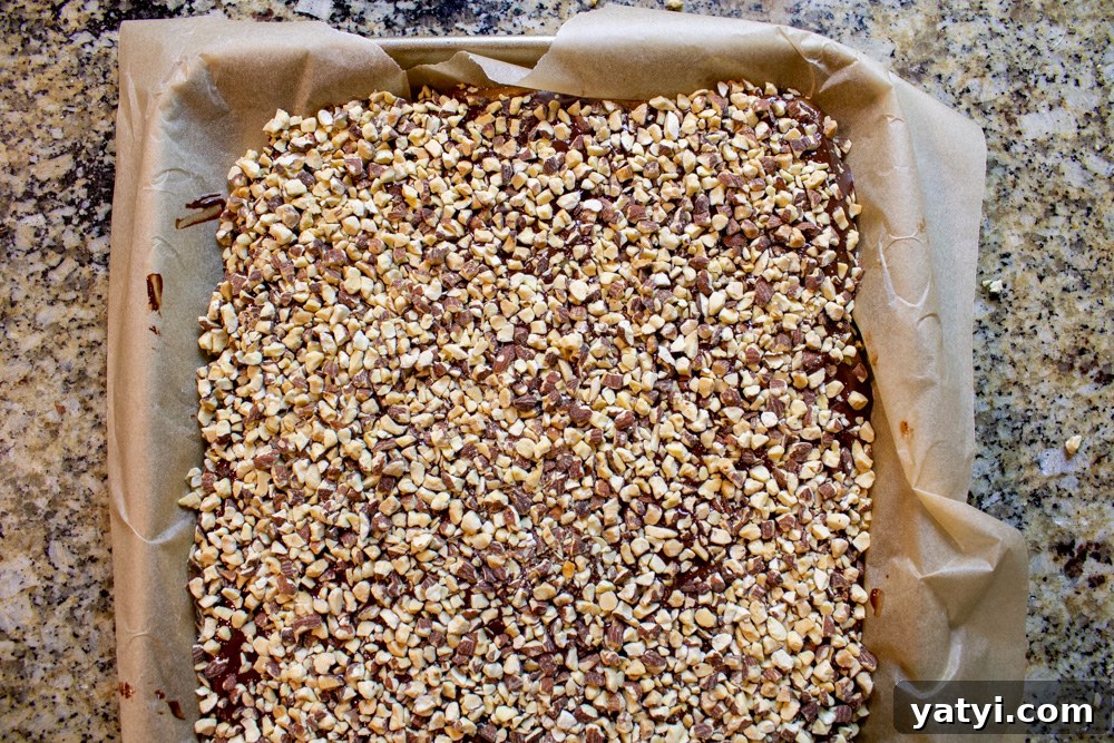 Dark Chocolate Almond Toffee: Crunchy Homemade Recipe 10 toffee covered in chocolate and almonds