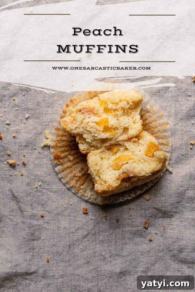 Juicy Peach Muffin Recipe: Soft, Moist Muffins in 30 Minutes 12 img 6957 11