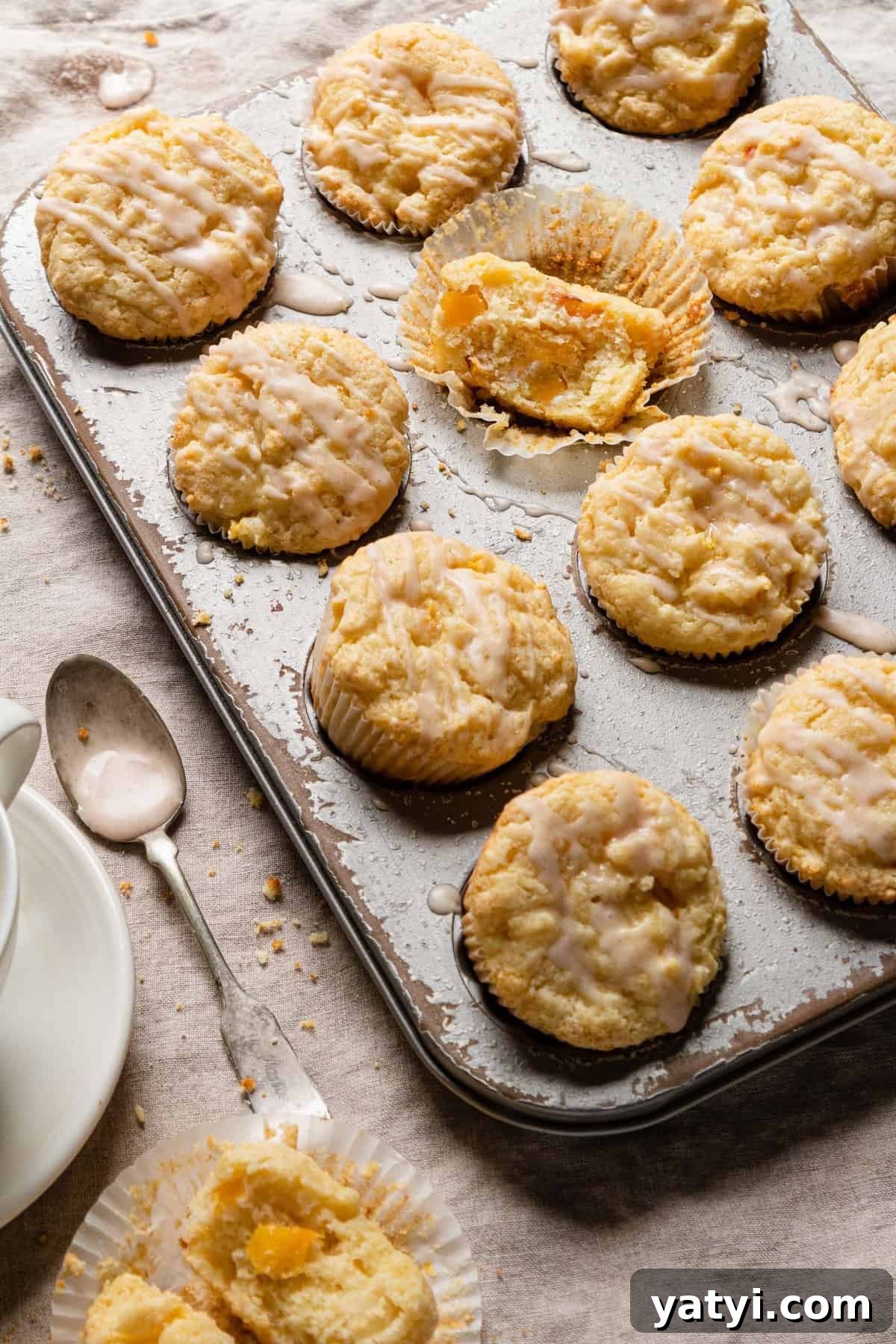 Juicy Peach Muffin Recipe: Soft, Moist Muffins in 30 Minutes 3 Peach muffins recipe