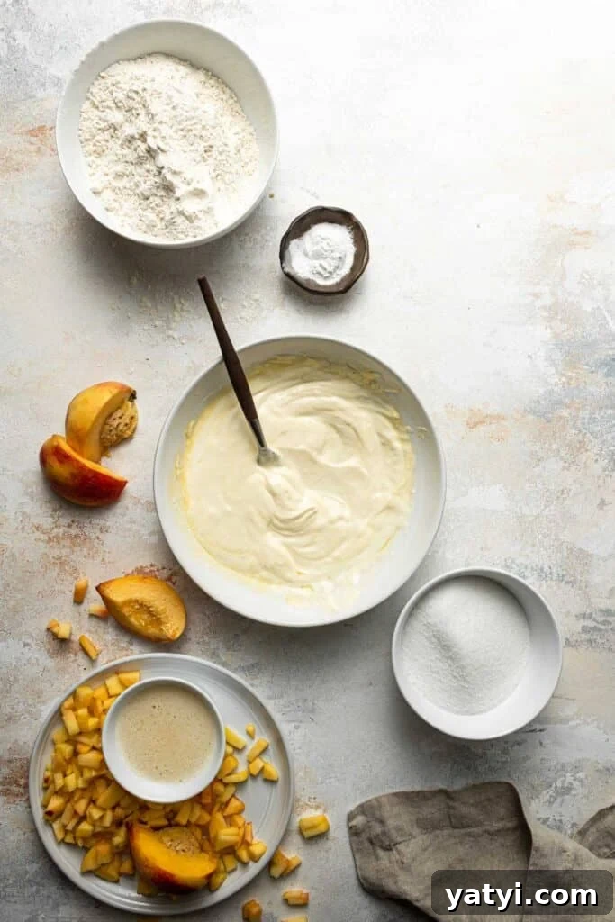 Juicy Peach Muffin Recipe: Soft, Moist Muffins in 30 Minutes 5 img 6957 4
