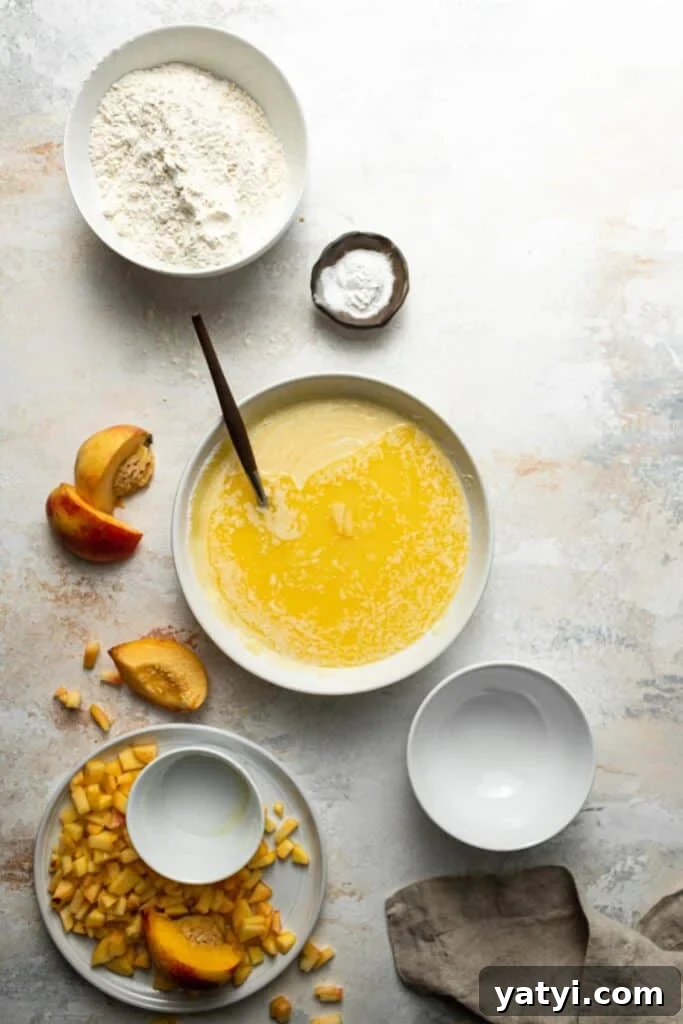 Juicy Peach Muffin Recipe: Soft, Moist Muffins in 30 Minutes 6 img 6957 5
