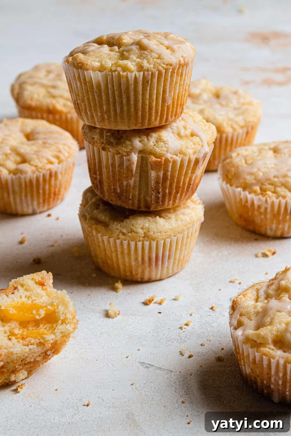 Juicy Peach Muffin Recipe: Soft, Moist Muffins in 30 Minutes 10 img 6957 9