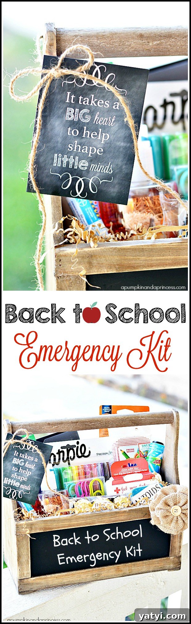 Back-to-School Emergency Kit Printable Labels for Parents 2 Back to School Teacher Emergency Kit