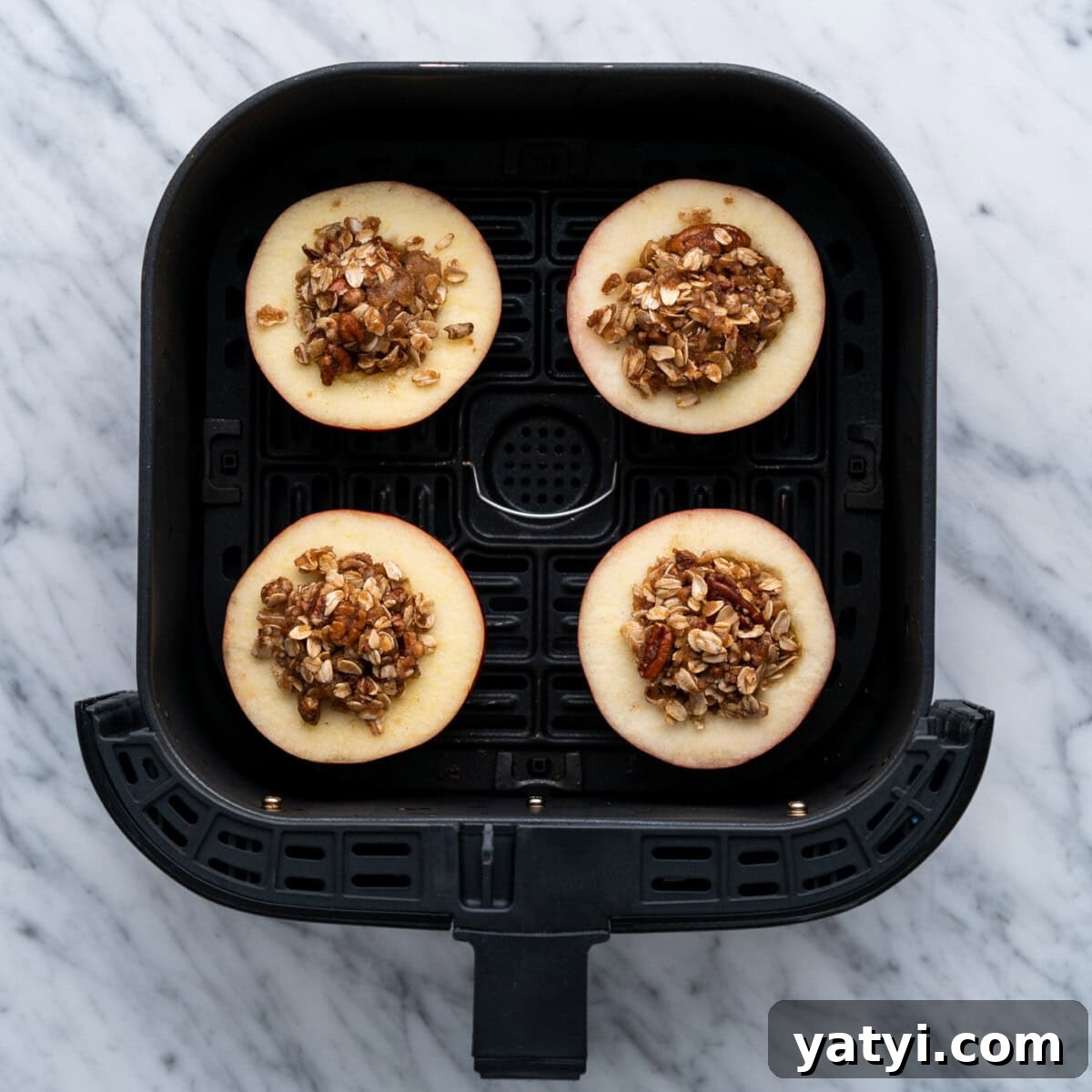Cinnamon-Stuffed Baked Apples Made in the Air Fryer 9 baked apples in the air fryer