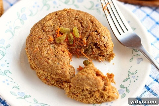 Carrot Raisin Snack Cakes for Two: Quick Small-Batch Recipe 5 Carrot Raisin Snack Cakes for Two (Gluten-Free) 3