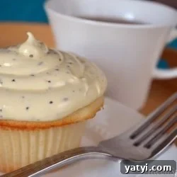 White Velvet Cupcakes with Earl Grey Buttercream Frosting 2 img 792 5