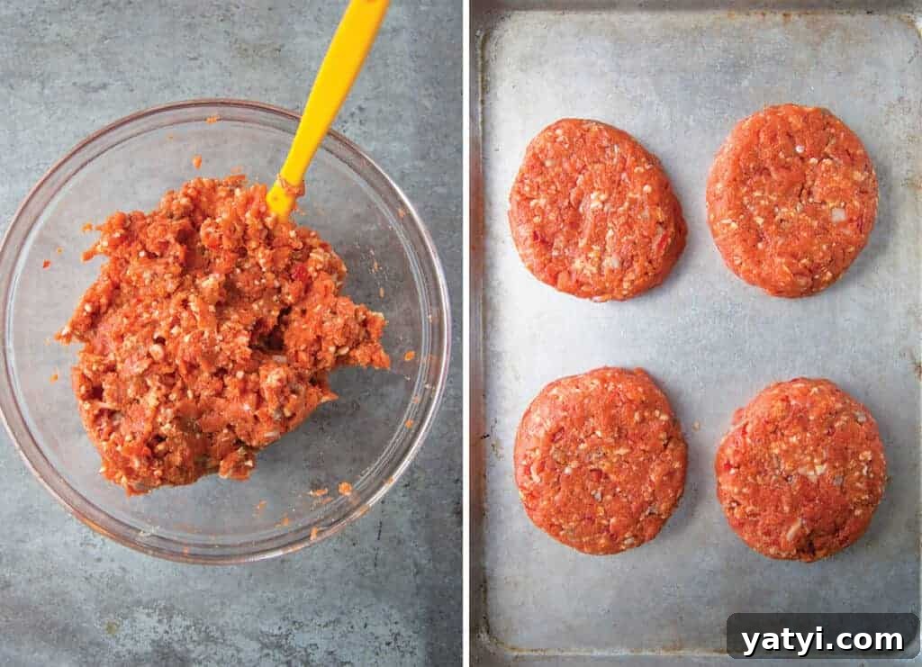 How to make fresh salmon patties for grilled salmon burgers