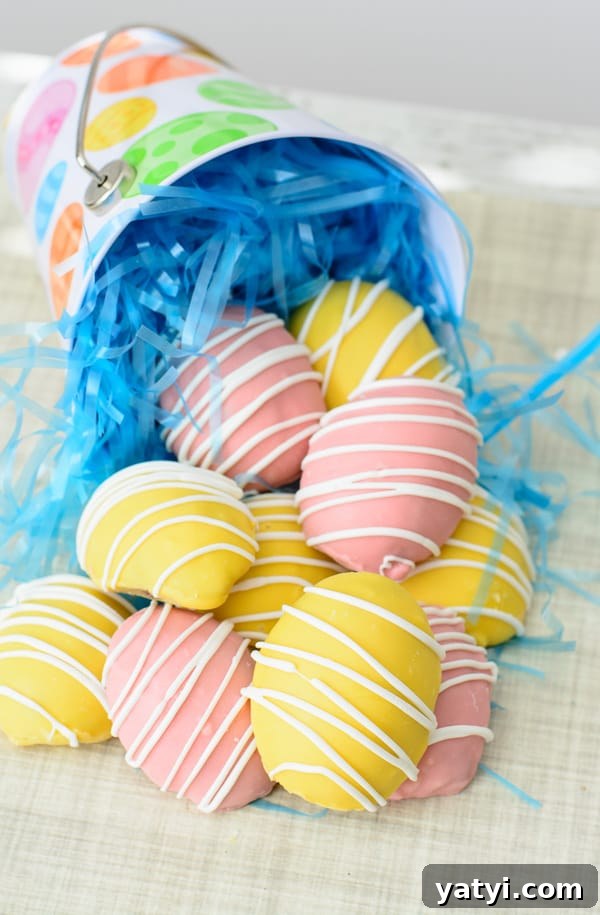 Gluten-Free Easter Egg Cookie Dough Truffles