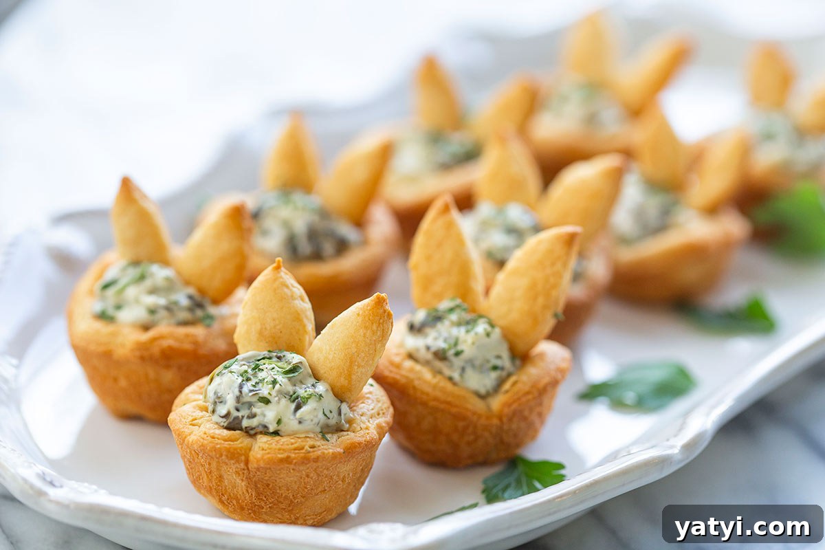 Easter Appetizer Bunny Cups