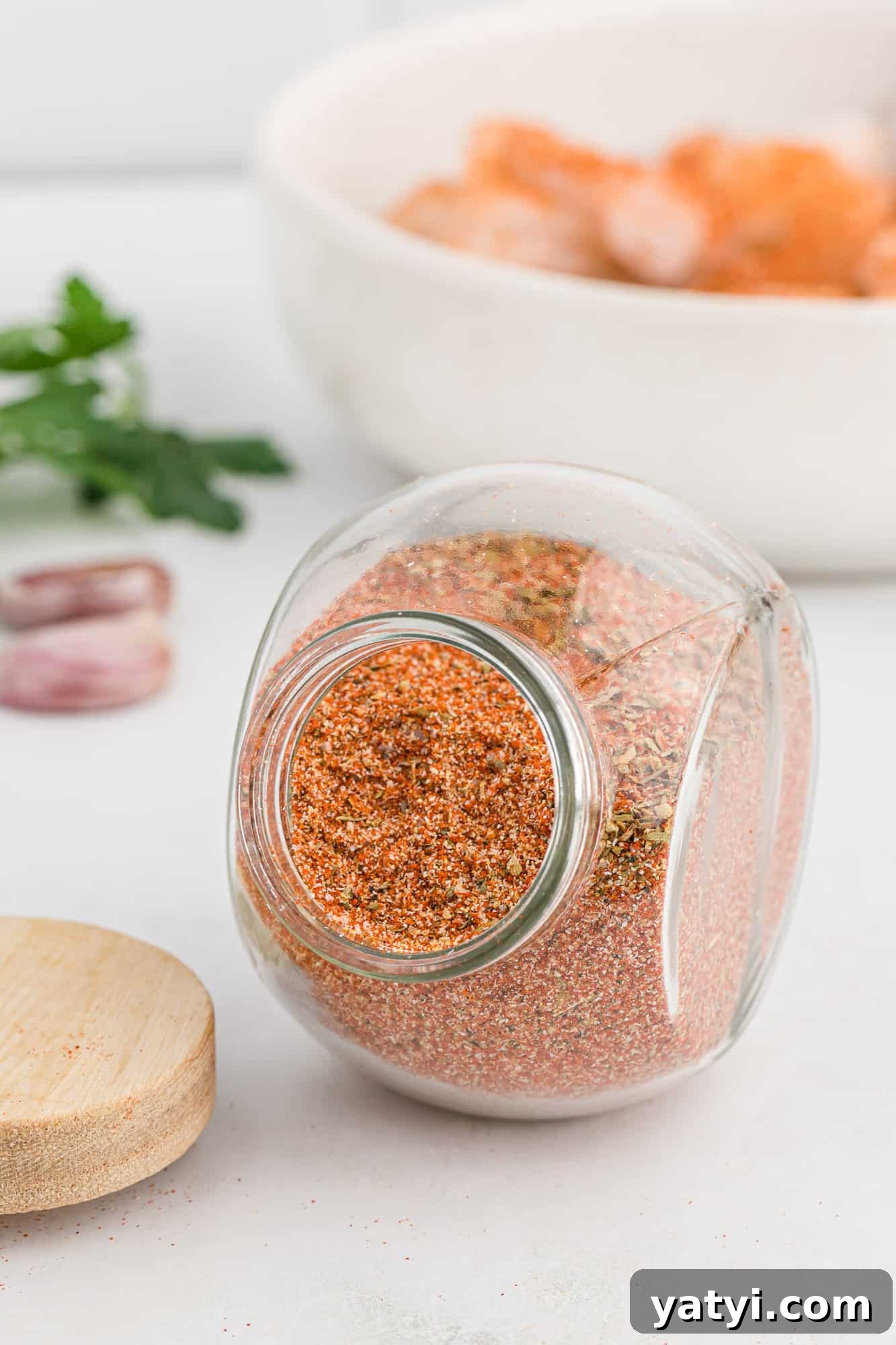 How to Use Cajun Seasoning: Flavor Tips, Recipes & Pairings 10 Cajun seasoning mix in a jar.