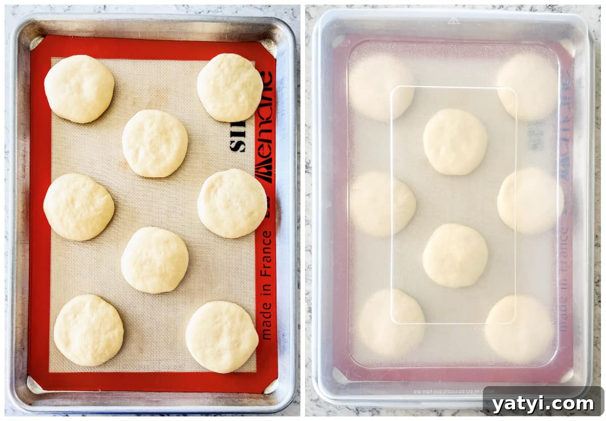 Soft Homemade Hamburger Buns: Fluffy Recipe for Tender Buns 3 img 867 2