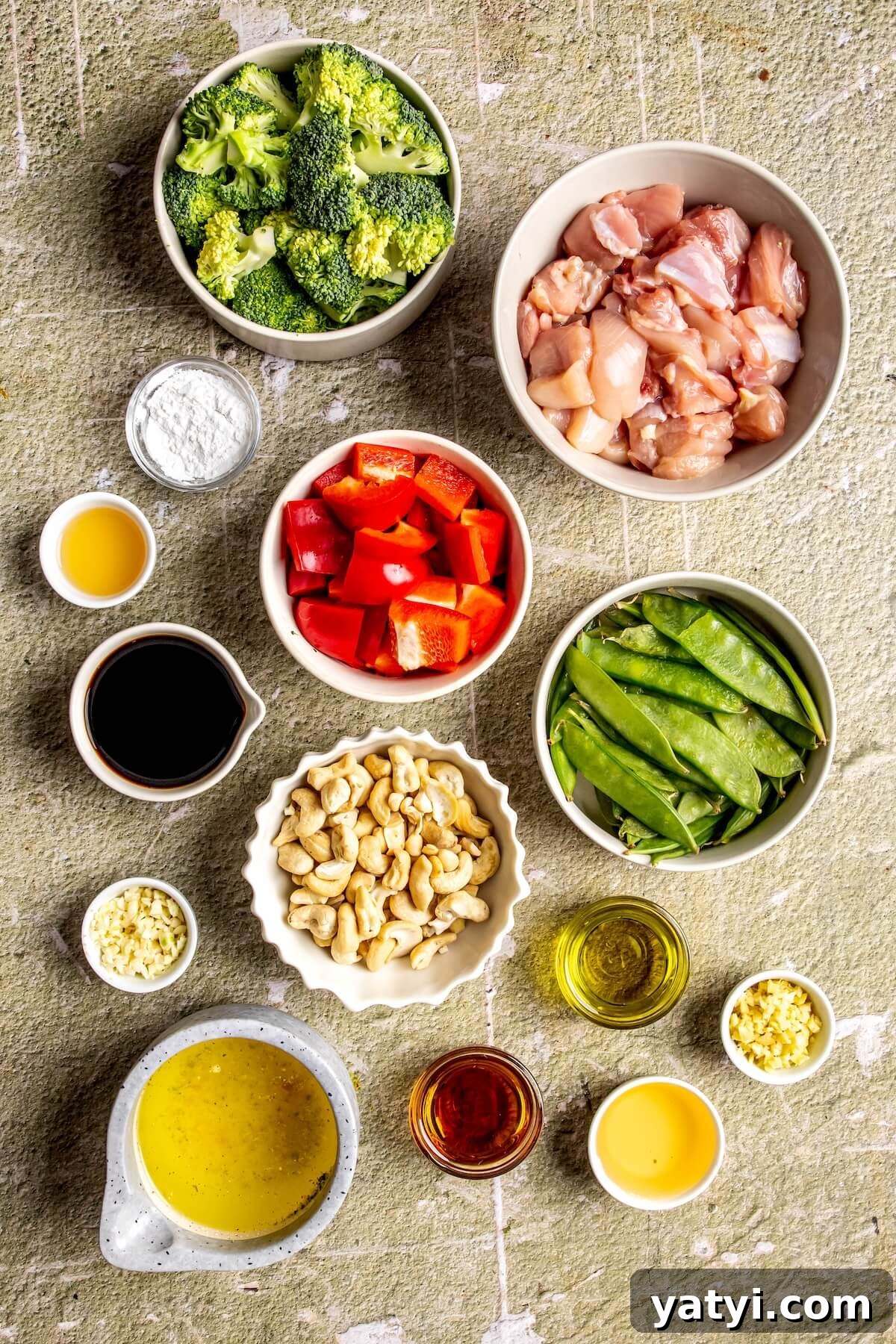 One-Pan Cashew Chicken Stir-Fry Recipe 4 Ingredients for One Skillet Cashew Chicken - Olivia Adriance