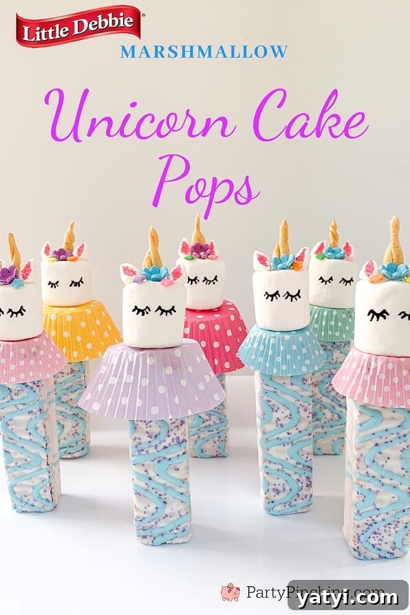 Magical Unicorn Cake Pops: Step-by-Step Recipe & Decorating Tips 2 Unicorn Cake Pops, Best Unicorn Cake Recipes, Unicorn Party Ideas for Kids, Marshmallow Unicorn Treats, Unicorn Pops, Little Debbie Unicorn Cakes