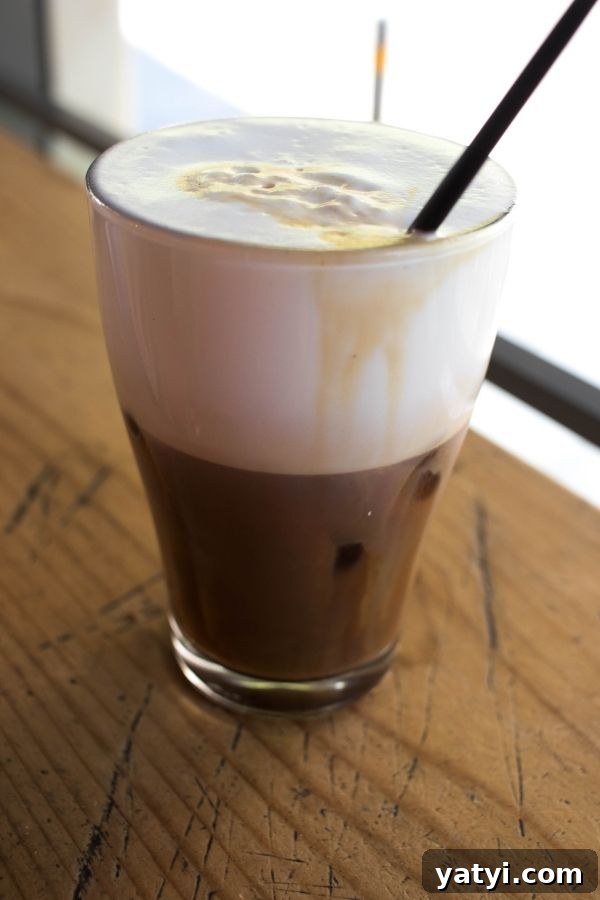 Greek Coffee Culture: A Guide to Greece’s Coffee Traditions 4 Make sure you try the amazing coffee in Greece! This is the cappuccino freddo.