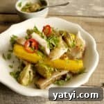 Hot Miso Mackerel Salad